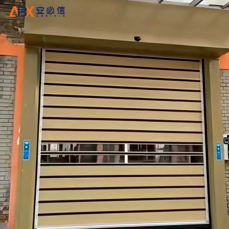 甘孜藏族螺旋式高速门